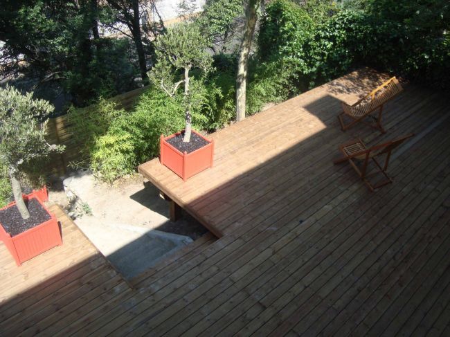 Rénovation d'une terrasse en bois à Aix en provence